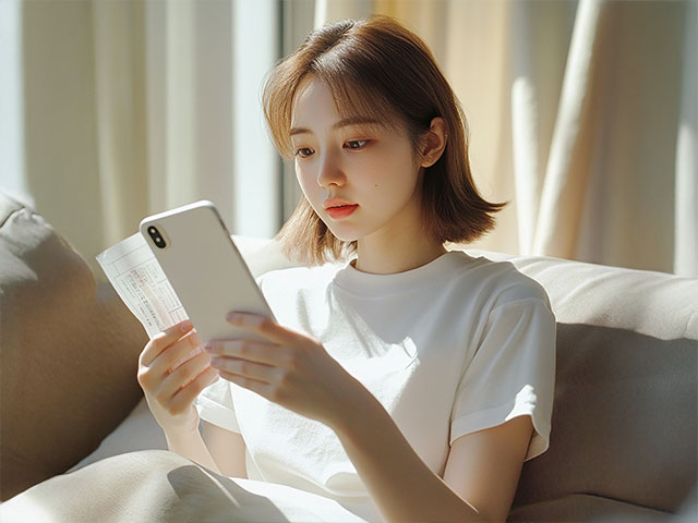 你有頸紋嗎?怎麼辦脖子有二條線,4個頸部保養的有效方法 低頭滑手機 640x480