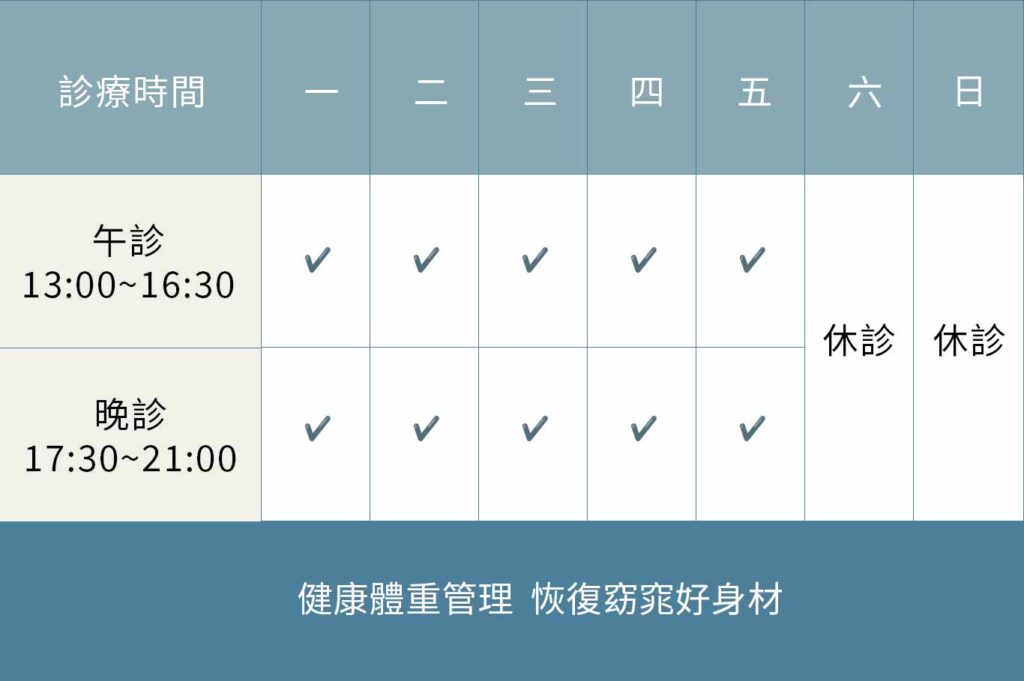 診所療程時間11412 m2