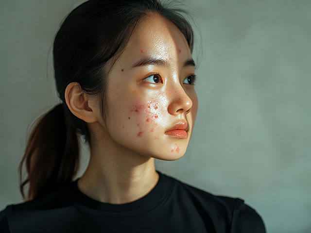 皮膚出油長痘痘 640x480